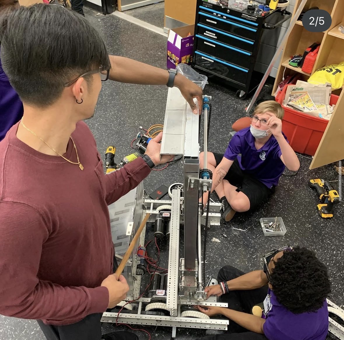 Robotics build work